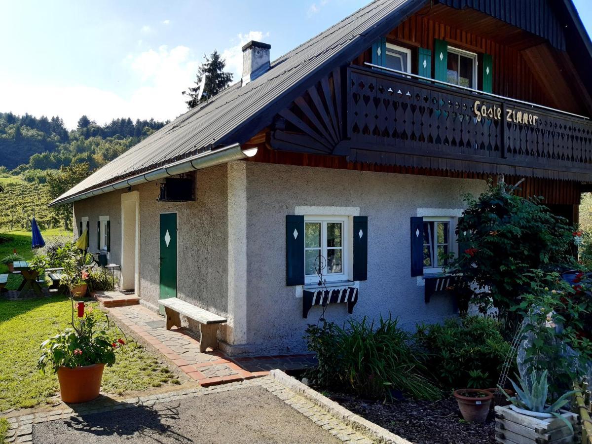 Schilcherweinbau Vollmaier Vlg. Wieser Sankt Stefan ob Stainz Exterior photo